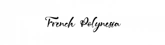 French Polynesia  font caratteri gratis