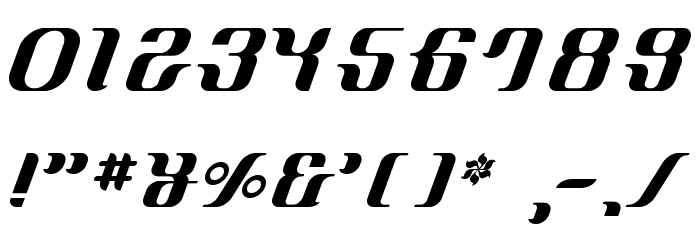 FrenchCurve ALP Font OTHER CHARS
