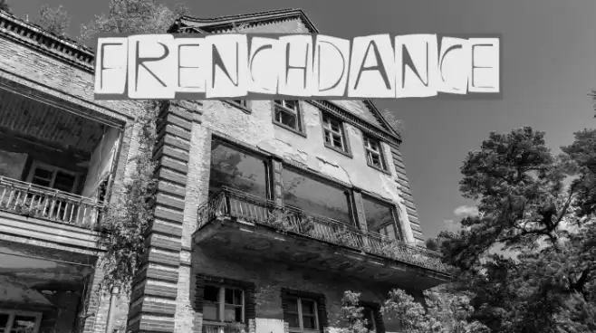 FrenchDance Font examples