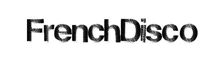 FrenchDisco  免费字体下载