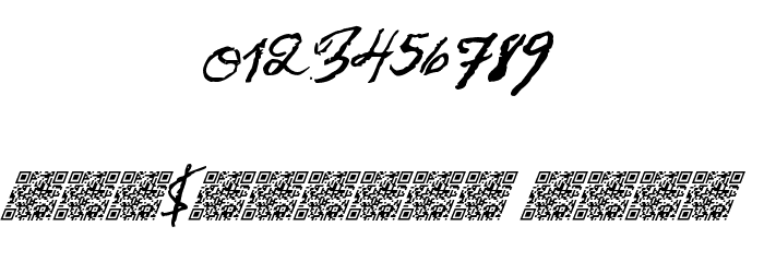 FrenchPirates Font OTHER CHARS