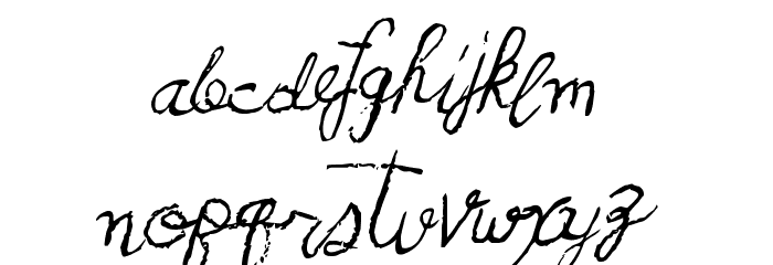 FrenchPirates Font LOWERCASE
