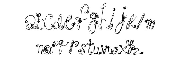 FrenchSugar Font LOWERCASE