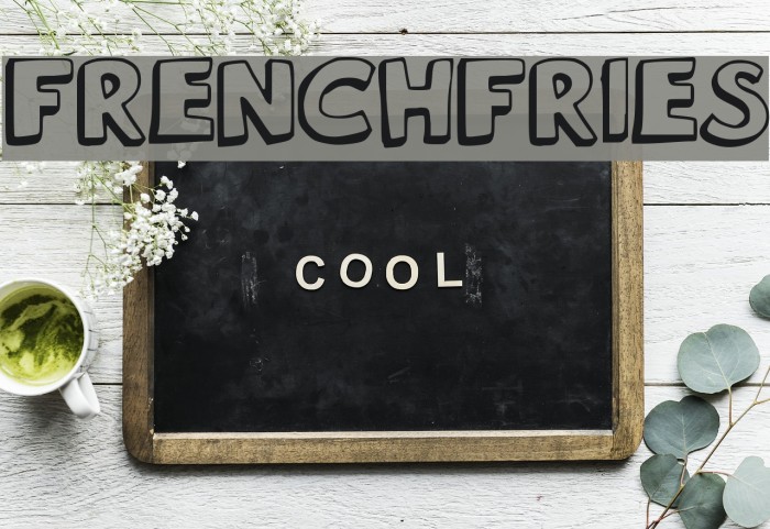 French_Fries Font examples