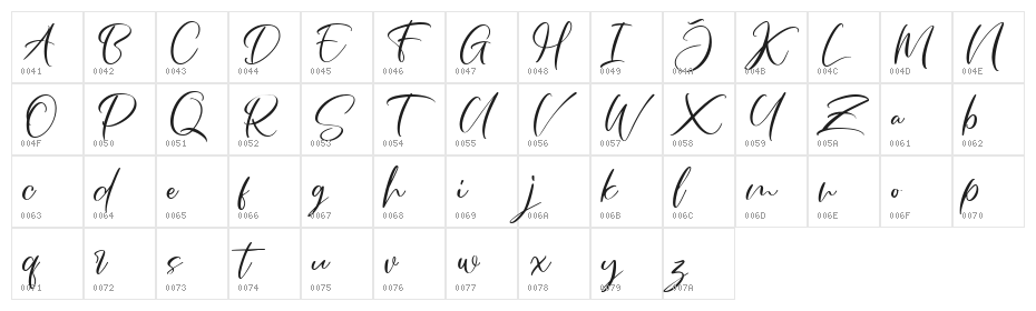 Frenchoy FREE Character Map