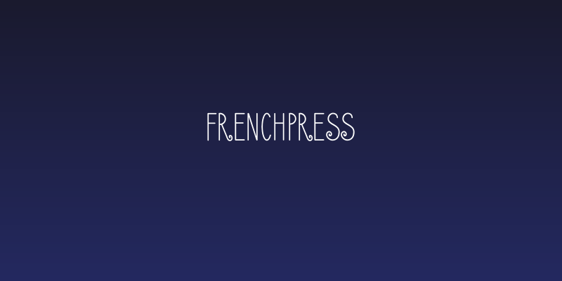 Frenchpress Social Header
