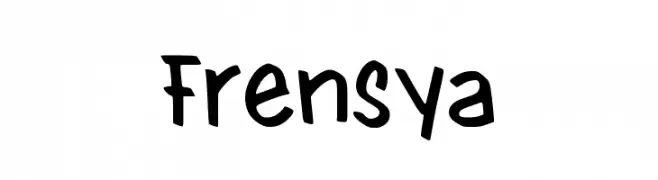 Frensya  تنزيل الخطوط