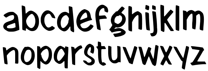 Frensya Font LOWERCASE