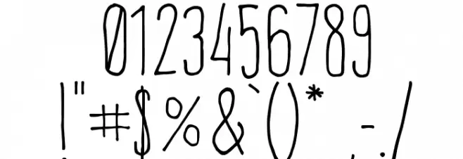 FrenteH1-Regular Font OTHER CHARS