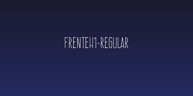 FrenteH1-Regular Social Header
