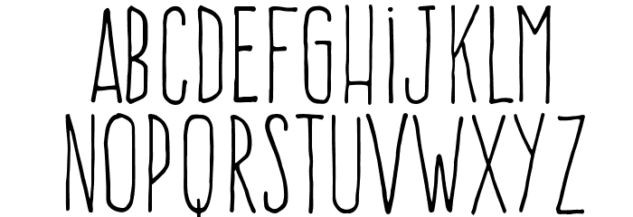 FrenteH1-Regular Font LOWERCASE