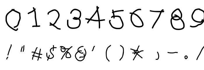 FrenzyWut Font OTHER CHARS