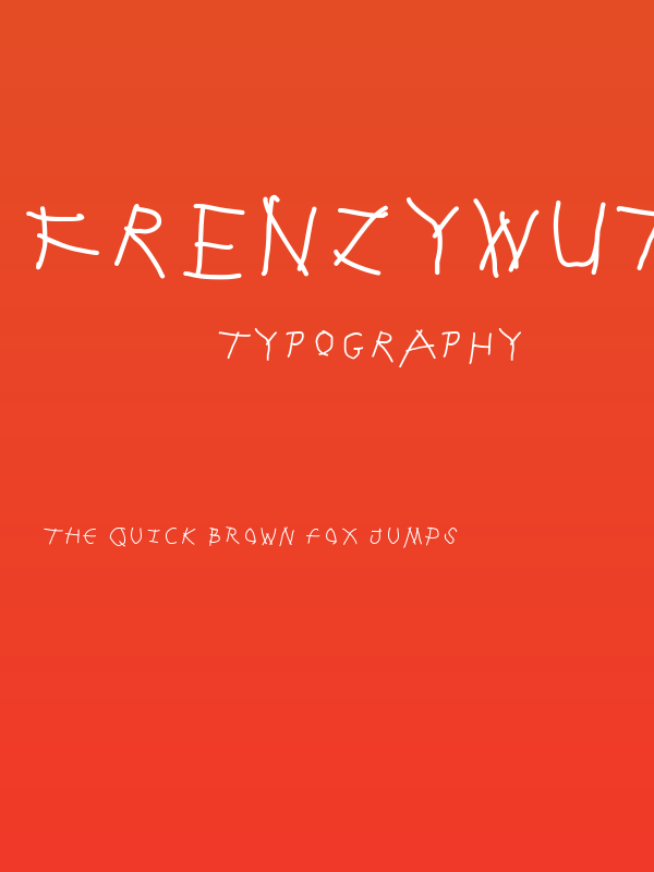 FrenzyWut Poster