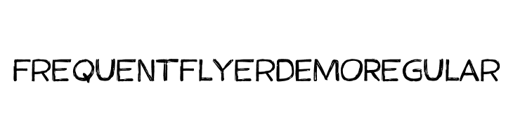 Frequent Flyer DEMO Regular  免费字体下载