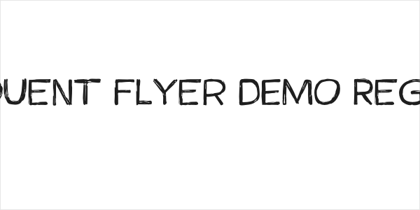 Frequent Flyer DEMO Regular Logo