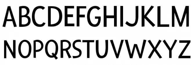 Fresca-Regular フォント 大文字
