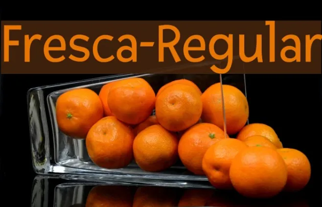 Fresca-Regular Example 1