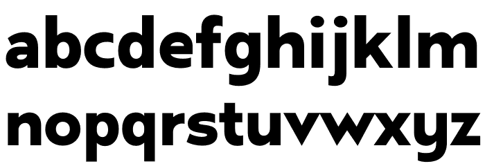 Frescito Bold PERSONAL USE Regular Font LOWERCASE
