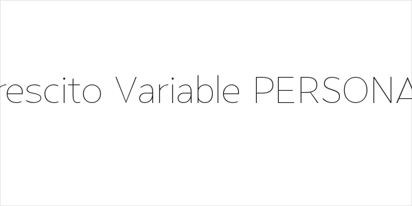 Frescito Variable PERSONAL Logo