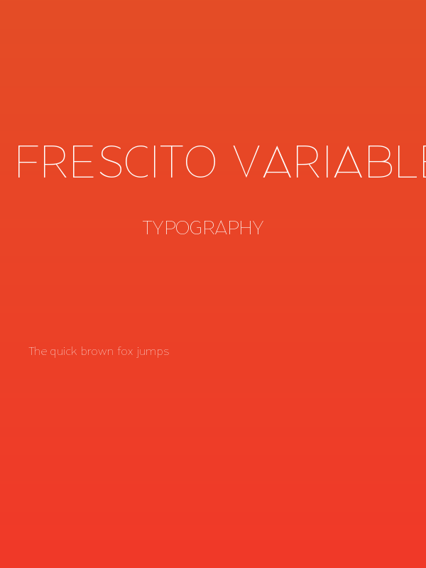 Frescito Variable PERSONAL Poster