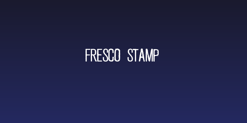 Fresco Stamp Social Header