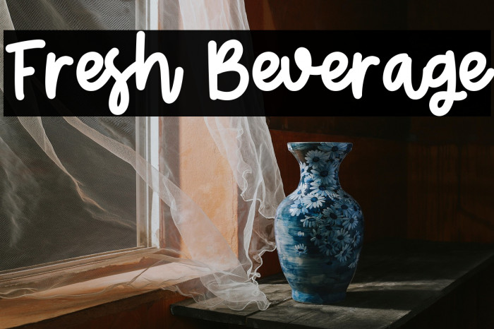 Fresh Beverage Example 3