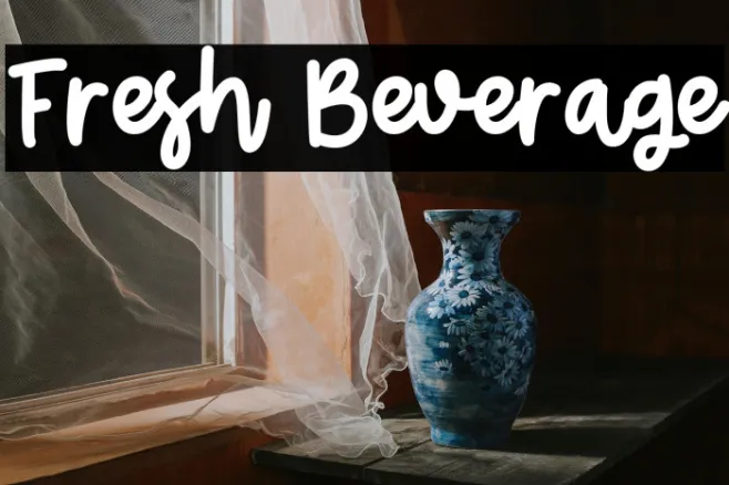 Fresh Beverage Example 3