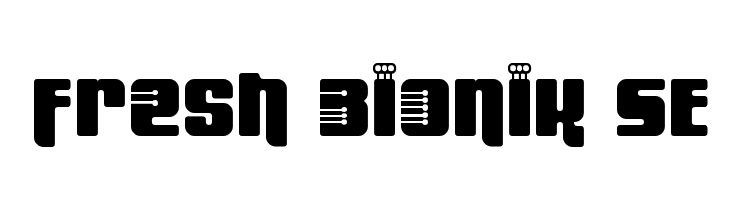 Fresh Bionik SE  font caratteri gratis