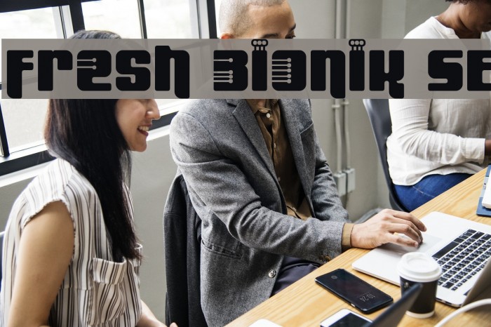 Fresh Bionik SE 字体 examples