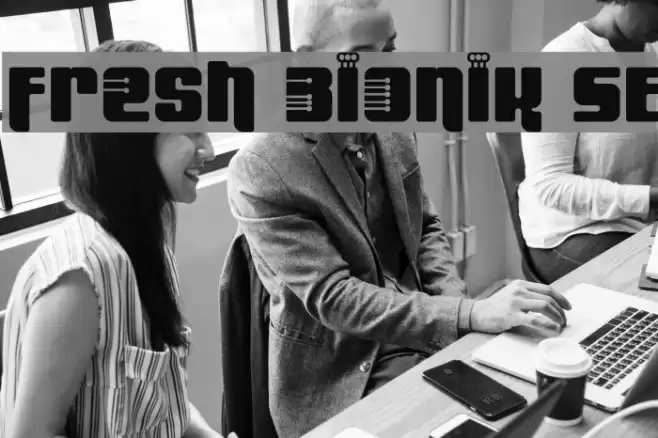 Fresh Bionik SE Font examples