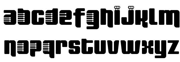 Fresh Bionik SE 字体 小写