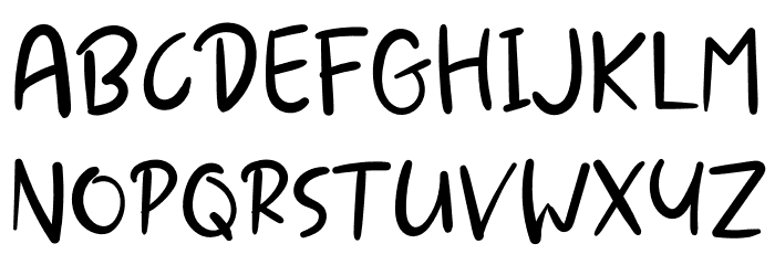 Fresh Cherry Font LOWERCASE