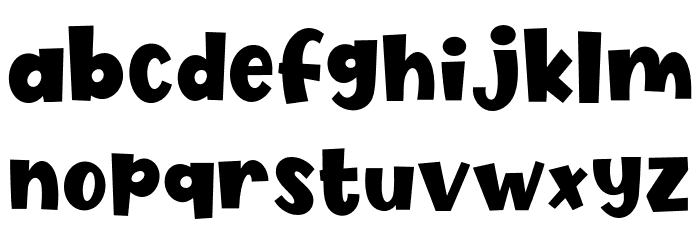 Fresh Coconut Font LOWERCASE