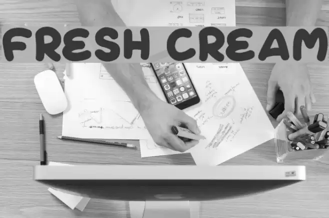 Fresh Cream خط examples