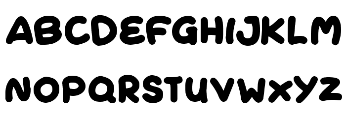 Fresh Cream Font LOWERCASE