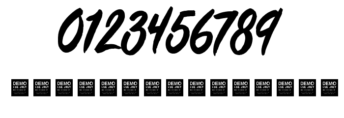 Fresh Daily Font OTHER CHARS