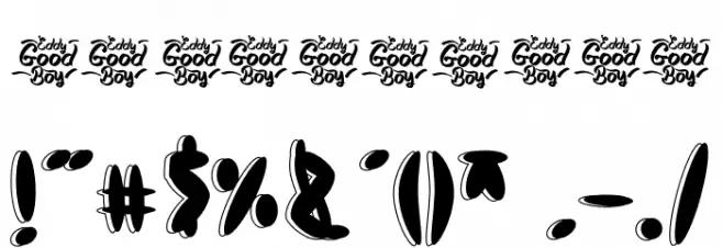 Fresh Drink Font OTHER CHARS