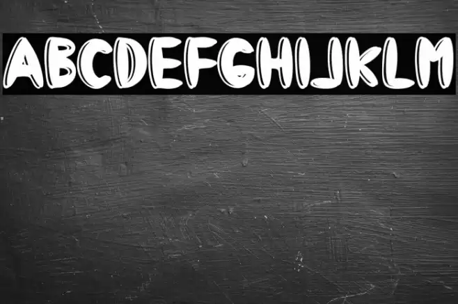 Fresh Drink Font examples