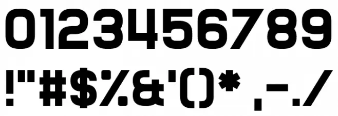 Fresh Eaters Font OTHER CHARS