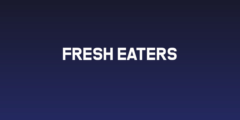 Fresh Eaters Social Header