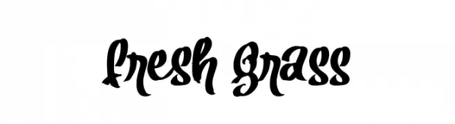 Fresh Grass  font caratteri gratis
