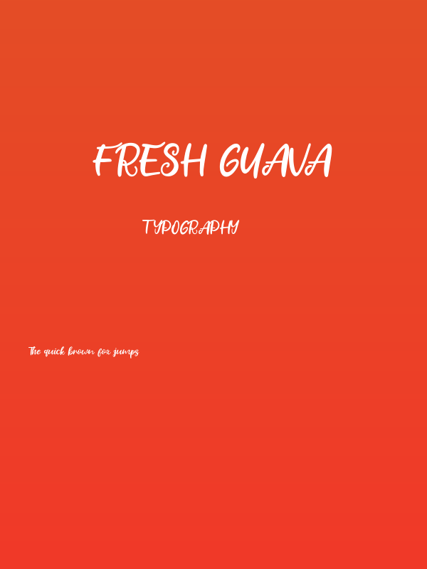 Fresh Guava Poster
