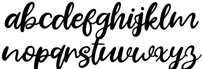 Fresh Guava Font LOWERCASE