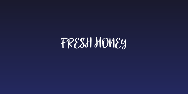 Fresh Honey Social Header