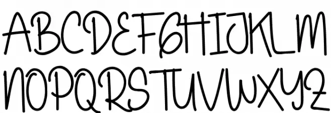 Fresh Juice Demo Schriftart Groß
