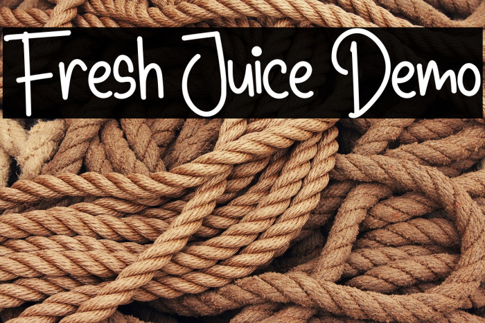 Fresh Juice Demo Example 3