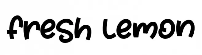 Fresh Lemon  Frei Schriftart Herunterladen