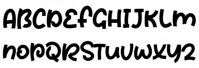 Fresh Lemon Schriftart Groß