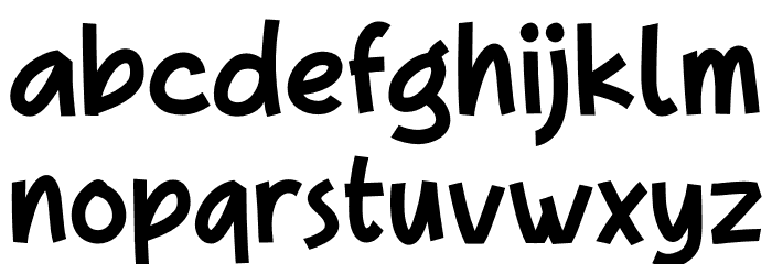 Fresh Lemons Personal Use Font LOWERCASE