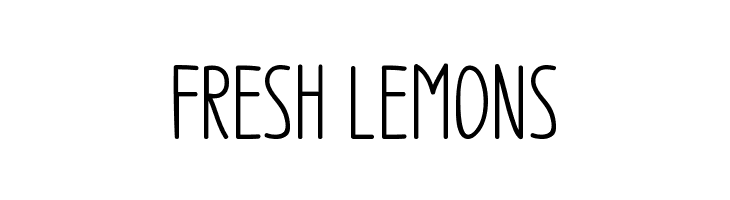 Fresh Lemons  नि: शुल्क फ़ॉन्ट्स डाउनलोड